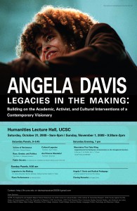 Angela Davis Event Poster